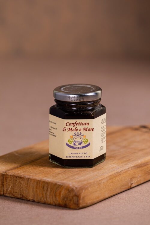 Confettura di mele e more