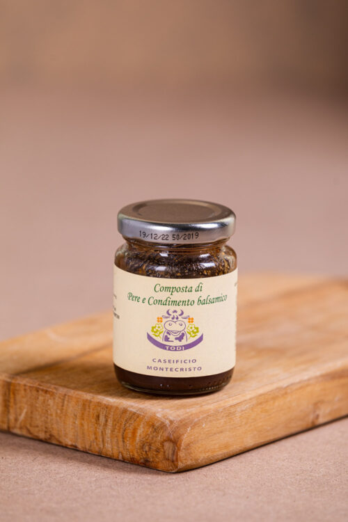 Composta di Pere con Condimento Balsamico