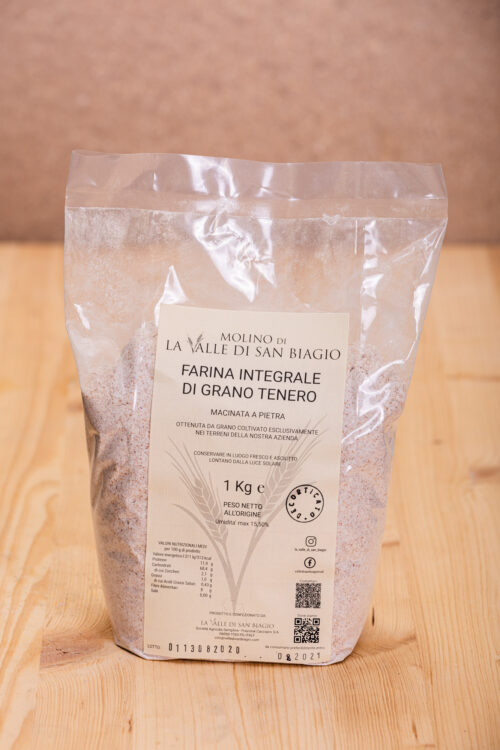 Farina integrale di grano tenero